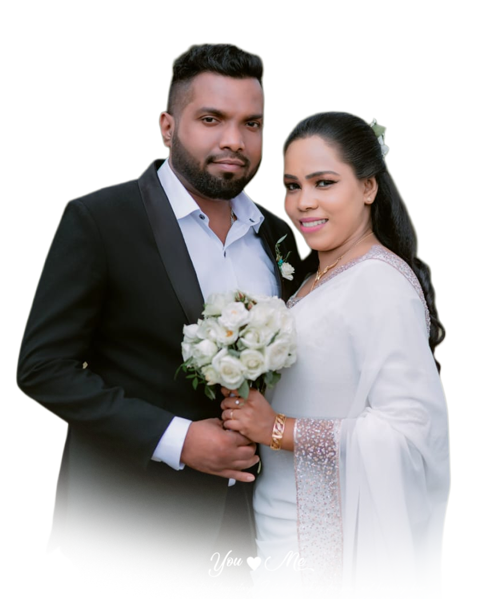 Dilmi & Amila wedding portrait